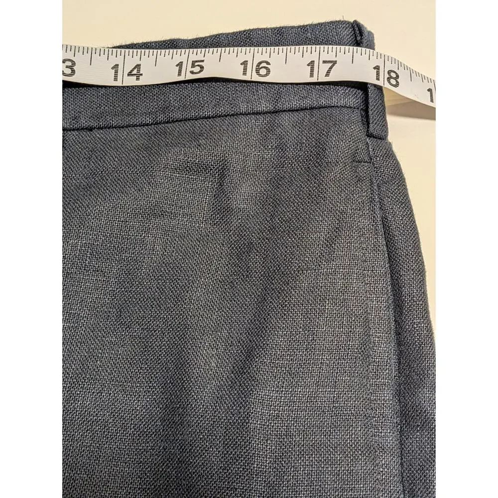 Brooks Brothers 1818 Madison 100% Linen Baird McNutt Dress Pants Men 36x30 Navy